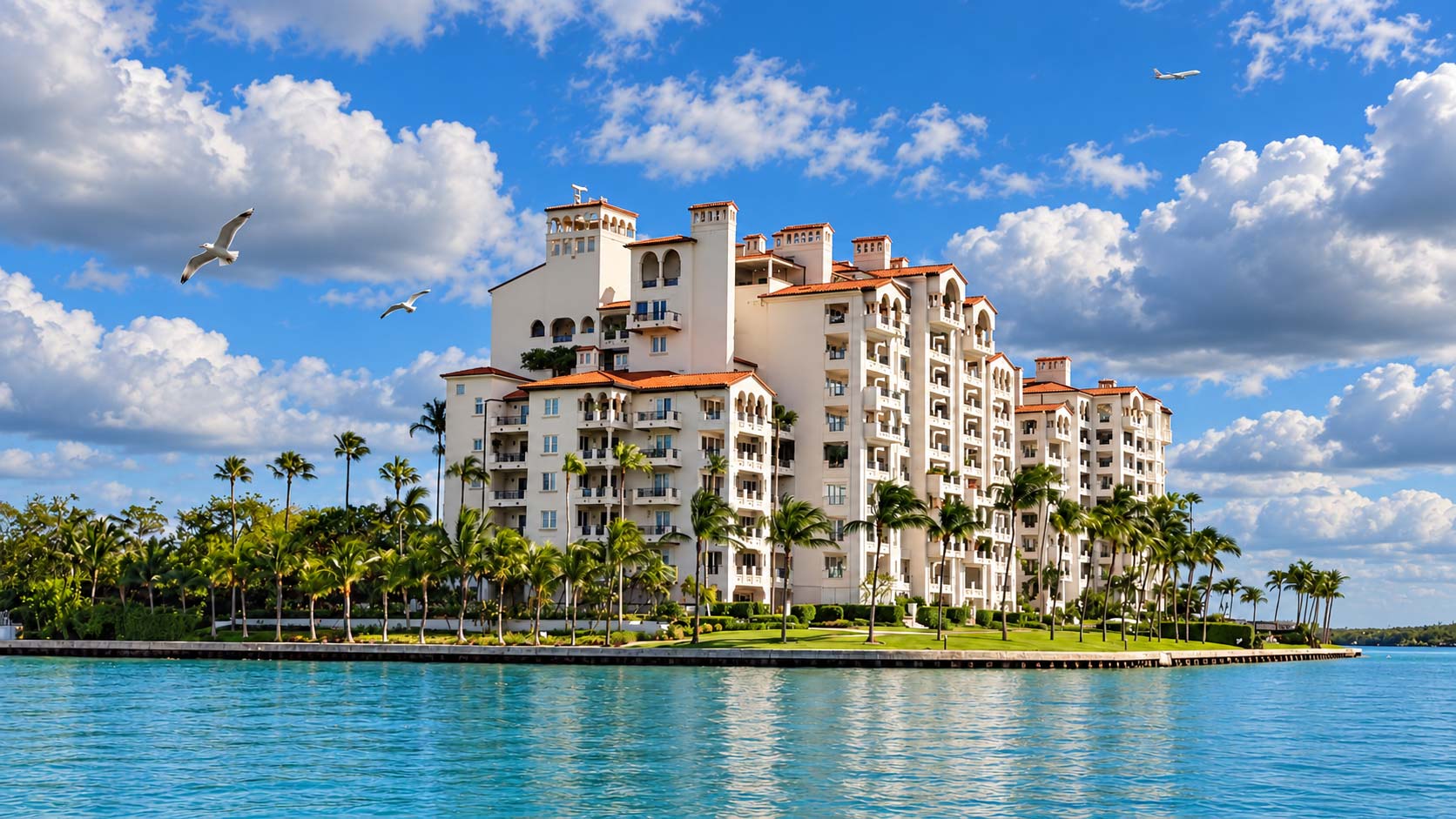 fisher Island is one of the most luxurious residents in all of the US.