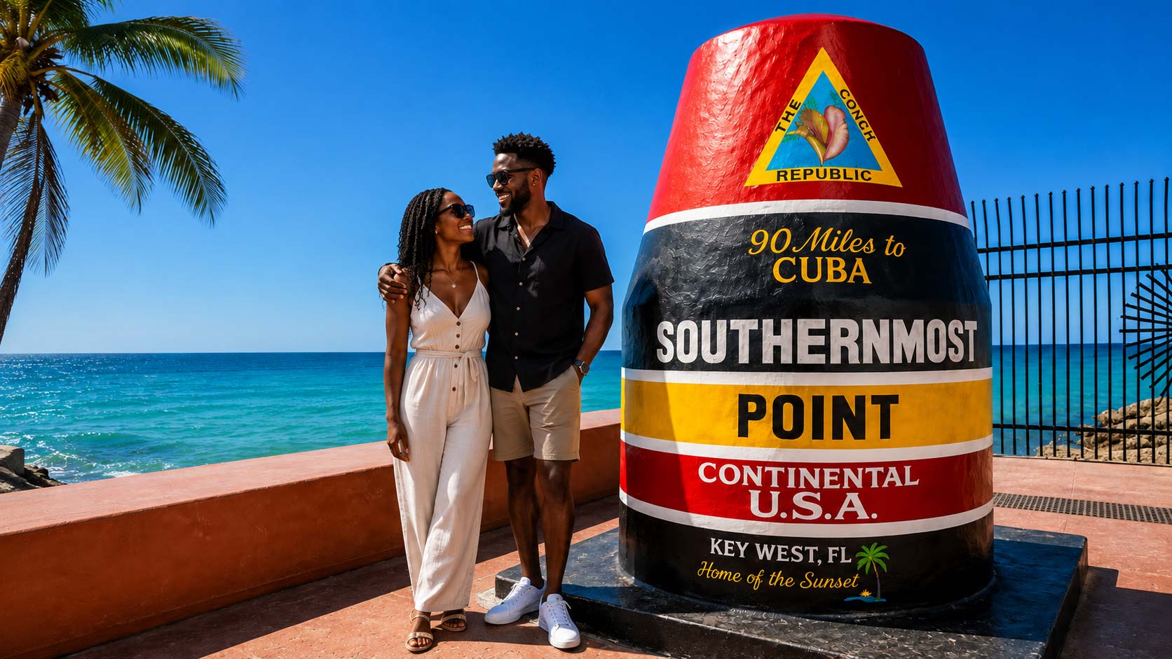 Key West day trip by bus from Miami with optional hotel pickup