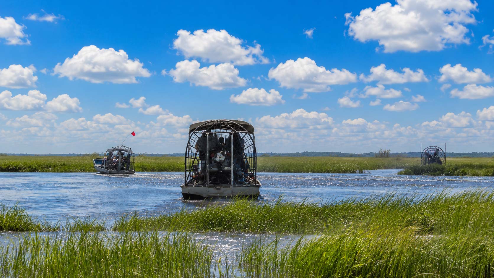 Everglades airboat tour with transportation from Miami